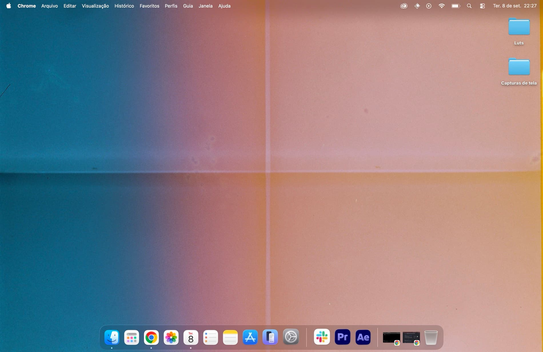 Julia's Desktop Screen